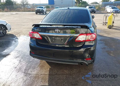 2011 Toyota Corolla S from USA, damaged, VIN 2T1BU4EEXBC726448